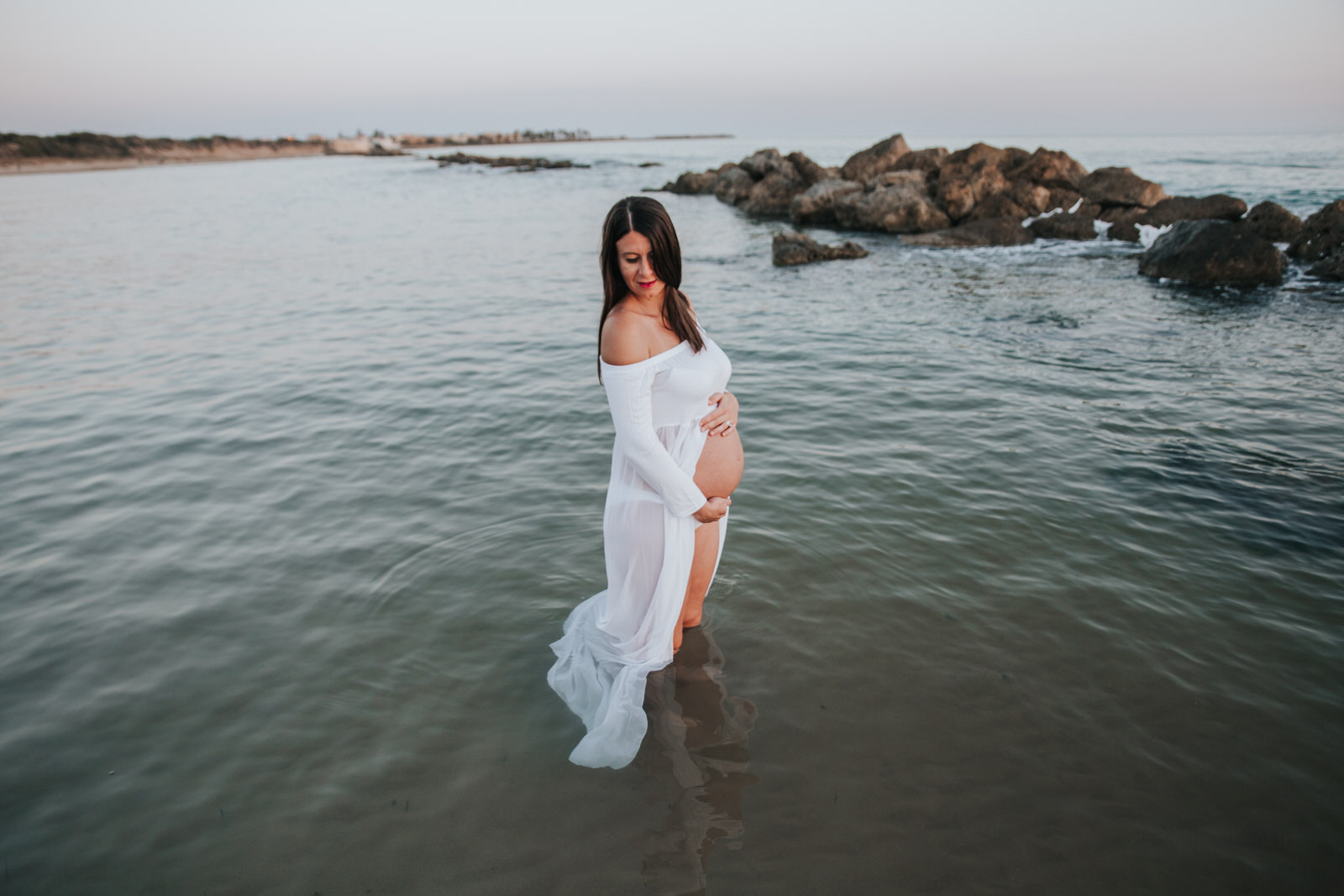 Foto Gravidanza Maternity Sicilia Mare 21