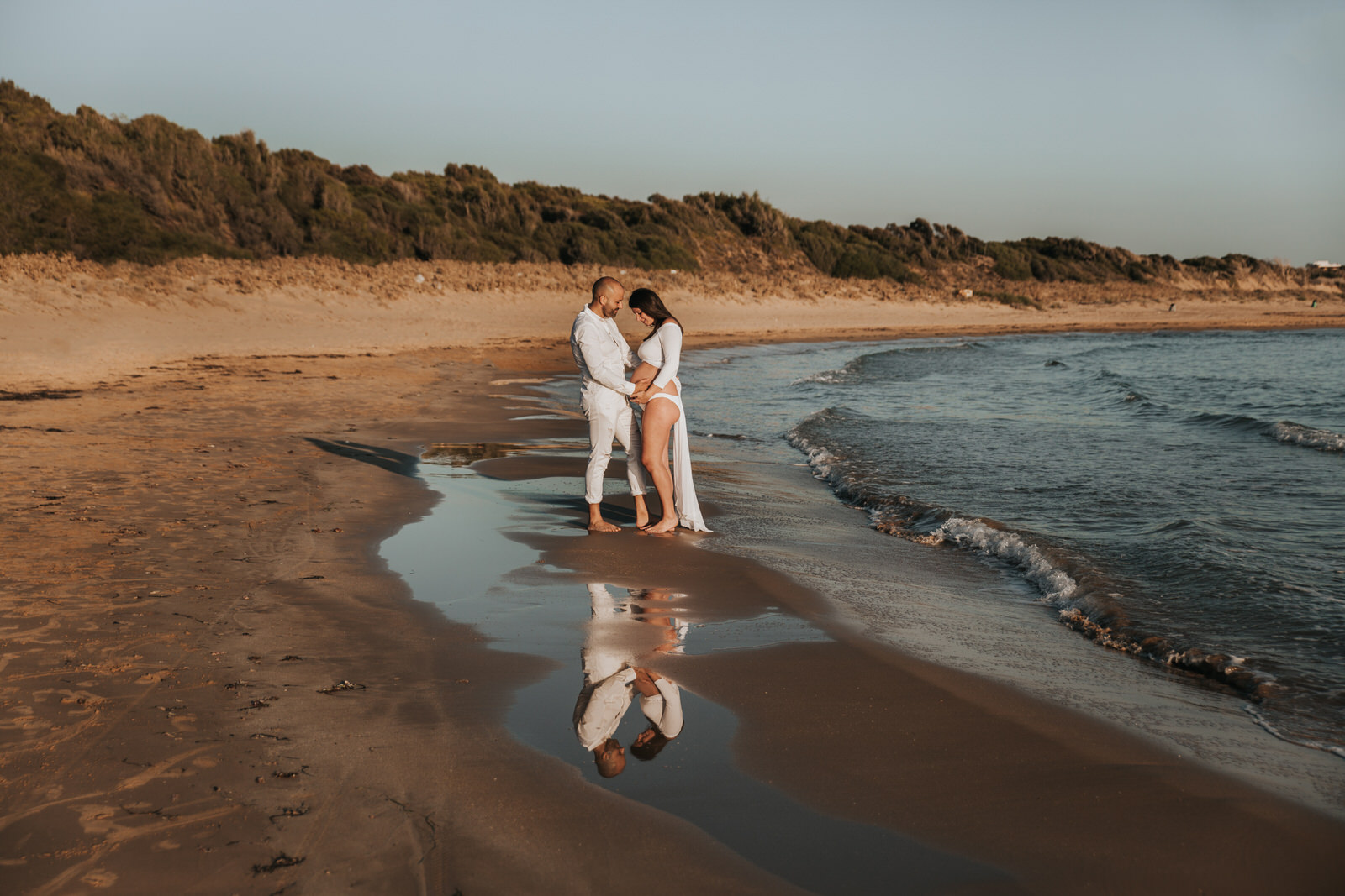 Foto Gravidanza Maternity Sicilia Mare 6